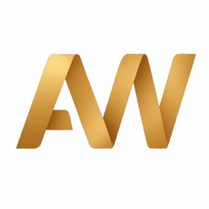 stylyzovaná písmena A a N